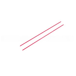 EEMANN TECH Fiber optic cable 1.5 mm / red / 1 piece (031015)