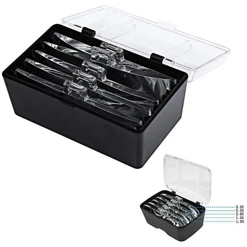 OKULARY - Lupa nagłowna 2 x LED (351)