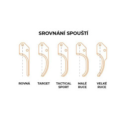 CZ Spust Tactical Sport do CZ 75, SP-01, Shadow ... (1091-1312-01) czarny / ĆESKA ZBROJOVKA