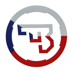 CZ sticker / 8 cm / color...