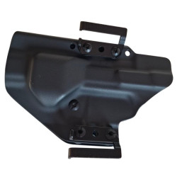 RH HOLSTERS Kabura OWB Frogy CZ P-07 /   right - 1/2 sweatguard / speedloops 40 mm / black KYDEX