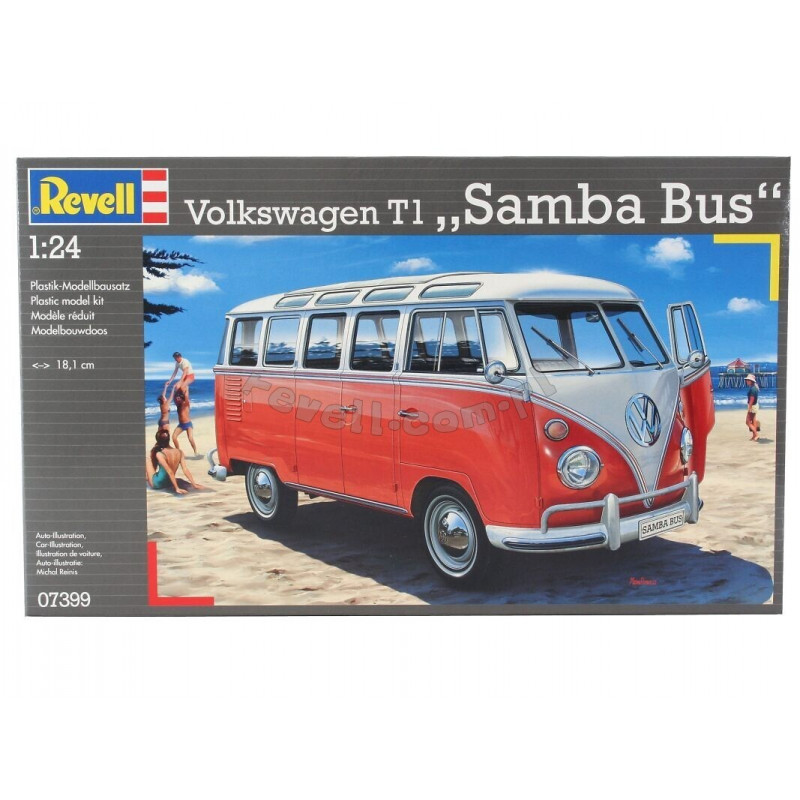 REVELL 1/24 VW T1 SAMBA BUS (07399)