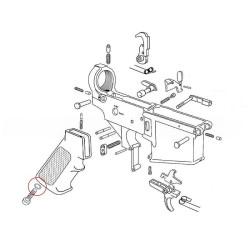 EEMANN TECH AR-15 Podkładka uchwytu      (180034)