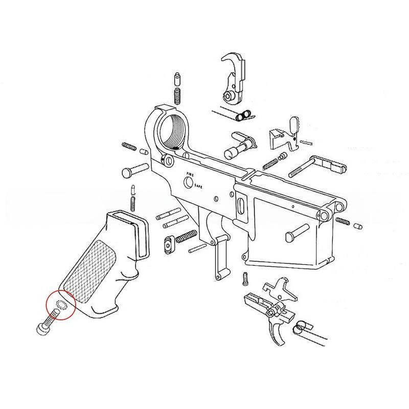 EEMANN TECH AR-15 Grip Pad      (180034)