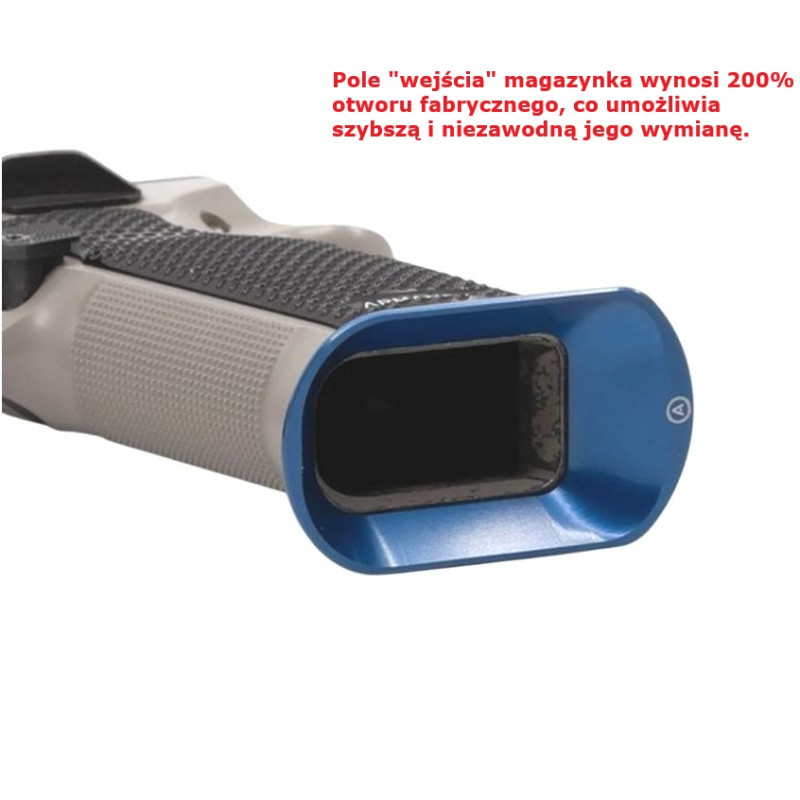 ARMANOV Funnel for CZ Shadow 2 - Small/Medium Orange (MWCZAL-OR) Magwell