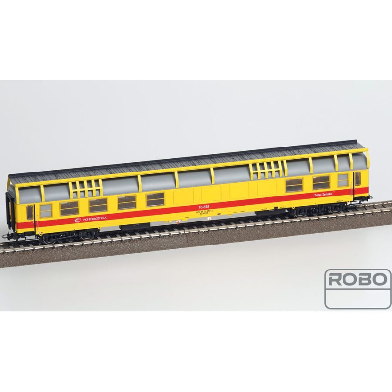 ROBO 290001 WAGON TECHNICZNY ENERGETYKA  PKP ep.V / 2 sztuki /  oświetlenie - nowa płytka