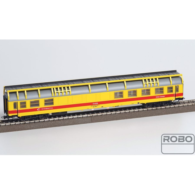 ROBO 290001 WAGON TECHNICZNY ENERGETYKA  PKP ep.V / 2 sztuki /  oświetlenie - nowa płytka