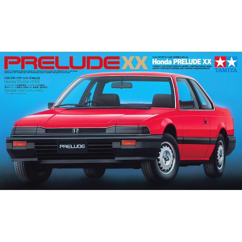 TAMIYA 1/24 Honda Prelude XX (24032)