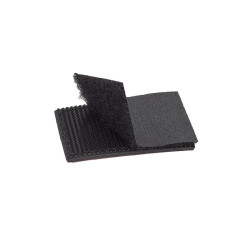 Naszywka z PVC z flagą Polski 3x5 cm     z rzepem (000021)