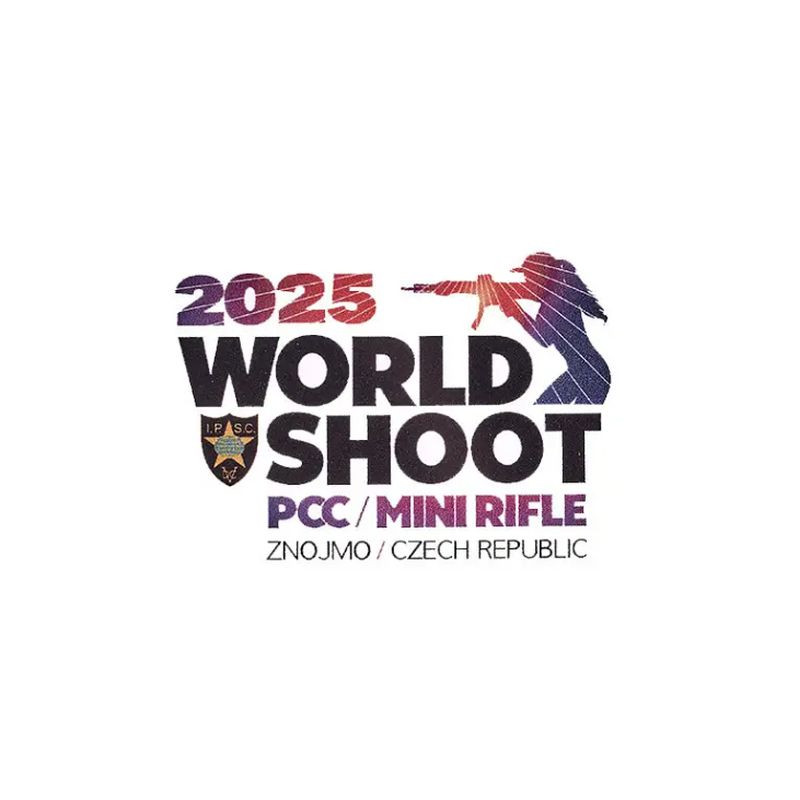 Samolepka IPSC WORLD SHOOT 2025