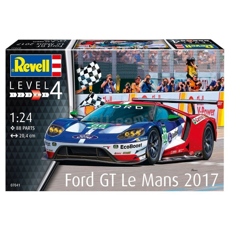 REVELL 1/24 FORD GT LE MANS 2017 (07041)