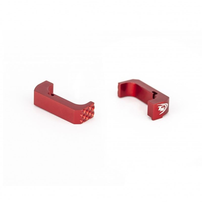 TONI SYSTEM GLOCK Zatrzask magazynka do  Glock Gen. 4/5 (PMPG5) - RED / powiększony