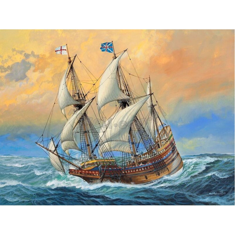 REVELL 1/83 ZESTAW UPOMINKOWY MYFLOWER   400TH ANNIVERSARY (05684)