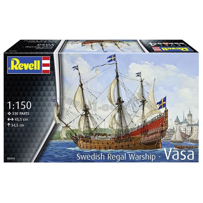 REVELL 1/150 SZWEDZKI OKRĘT WOJENNY VASA (05414)