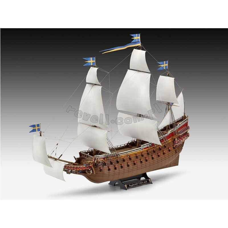 REVELL 1/150 SZWADZKI OKRĘT WOJENNY VASA (05141)