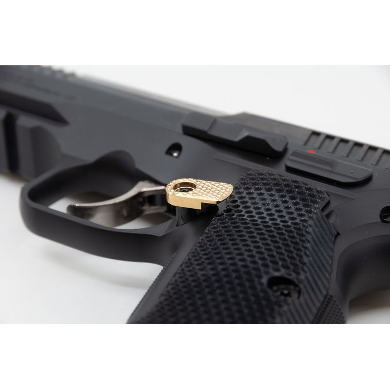 ARMANOV Krytka páčky zásobníku Spider Line / Blue (MRBCZALEXT-BU) pro CZ Shadow 2, TS 2 - prodloužená