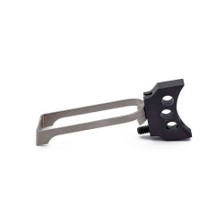 EEMANN TECH COLT Adjustable Trigger for     1911 / Black (111140) with Round Holes