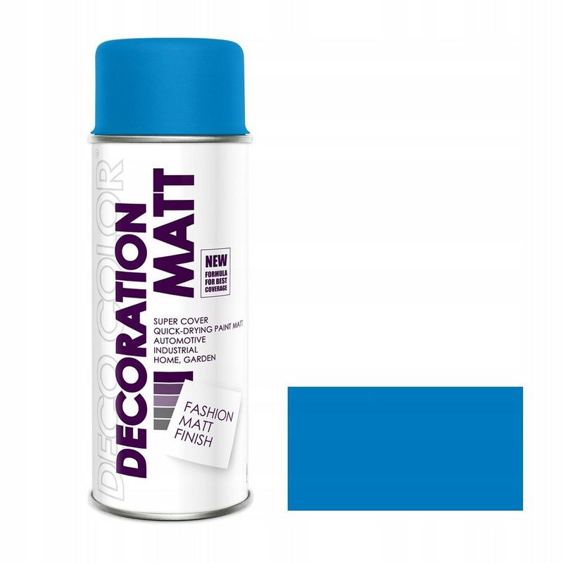 DECO COLOR MATT Modrá RAL 5015 - 400 ml