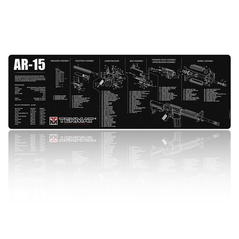 TEKMAT Podložka na čištění zbraní AR-15 / 30x91 cm (TEK-R36-AR15)