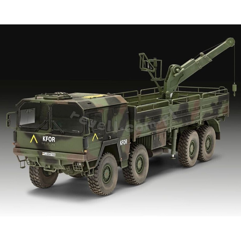 REVELL 1/35 MAN 10t MILGL 8x8 TRUCK (03367)