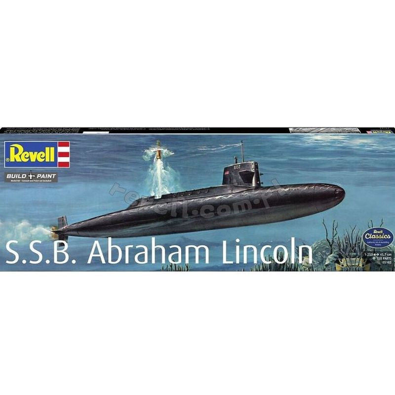 REVELL 1/235 U.S.S. ABRAHAM LINCOLN (SSBN-602) S INTERIÉREM (05185)