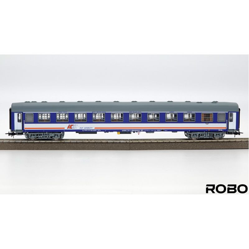 ROBO 244211 WAGON KUSZETKA PKP INTERCITY STACJA WARSZAWA GROCHÓW (MODEL Z OŚWIETLENIEM)
