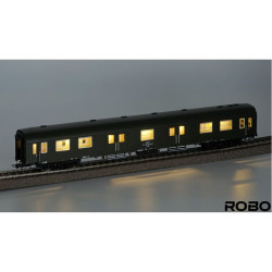 ROBO 280011 WAGON BAGAŻOWY TYPU 209C PKP STACJA SZCZECIN (z oświetleniem starszego typu)