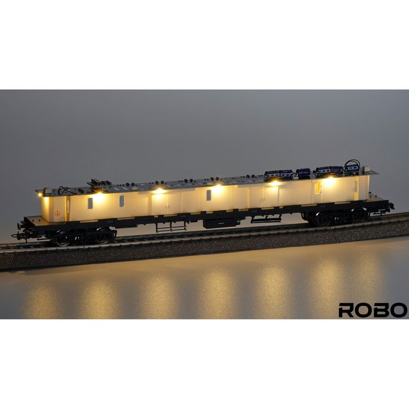 ROBO 280011 WAGON BAGAŻOWY TYPU 209C PKP STACJA SZCZECIN (z oświetleniem starszego typu)