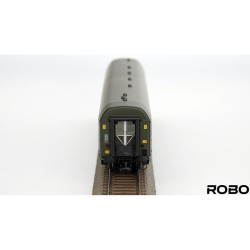 ROBO 280011 WAGON BAGAŻOWY TYPU 209C PKP STACJA SZCZECIN (z oświetleniem starszego typu)