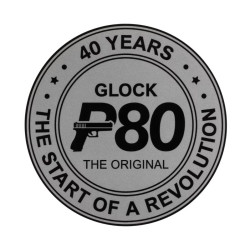 Nálepka GLOCK / průměr 8 mm...