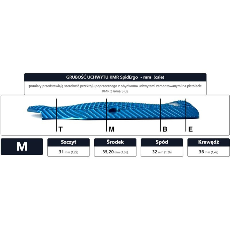 ARMANOV SpidErgo Gen2 do KMR L-02        Spectra, L-02 Umbra / Black (PGKMRSP-BL)