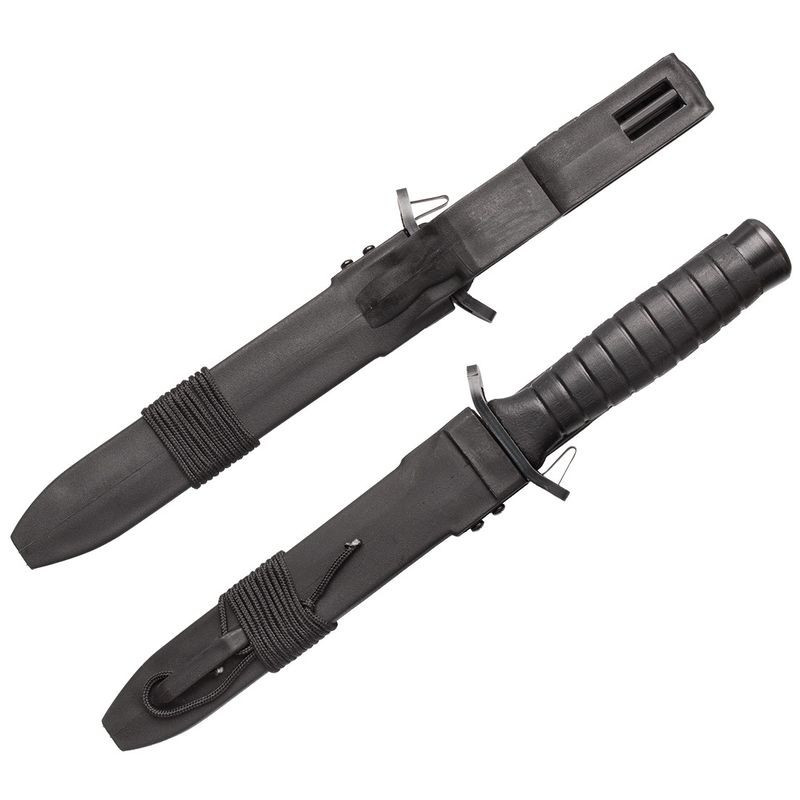 Black oxidized military knife wz.98