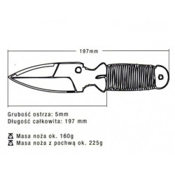 Survival knife silver wz.99 OSA N