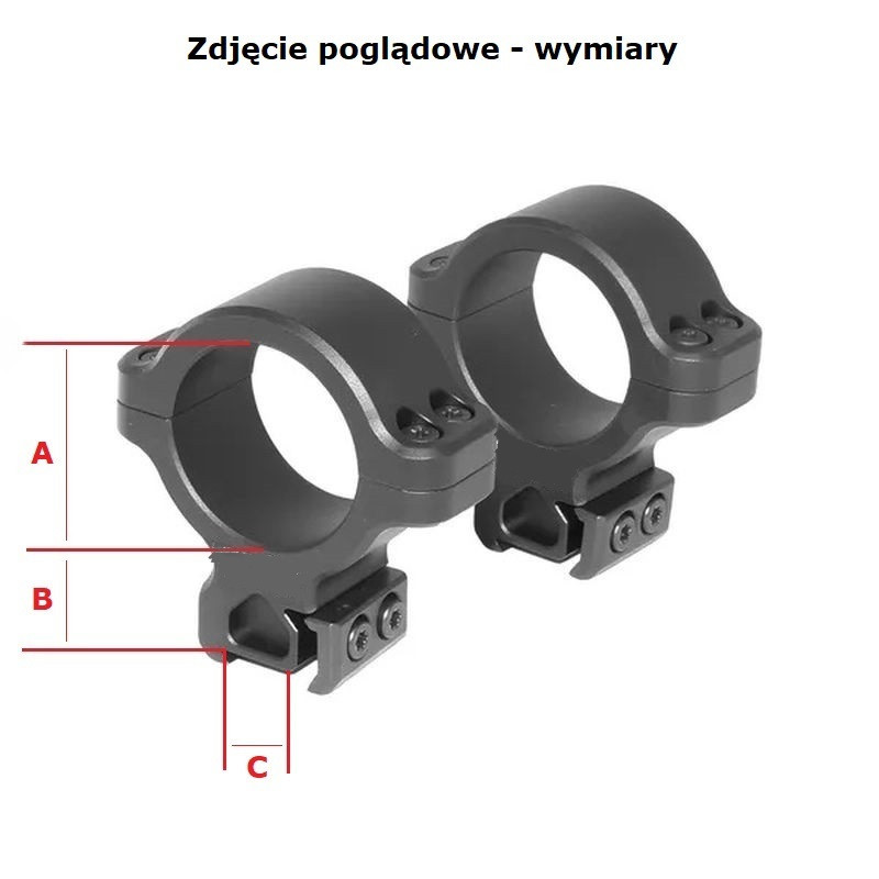 LEUPOLD Ocelová montáž 30 mm / střední (QRW2)