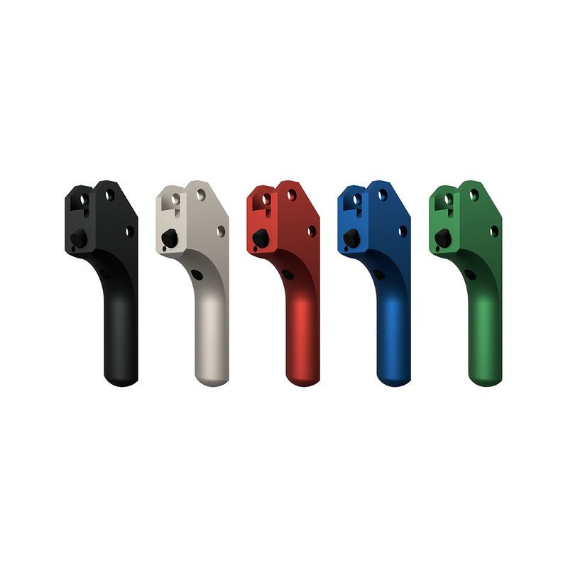 CZ SA trigger for CZ 75, SP-01 Shadow, Shadow 2 SA (1091-1310-02) straight - silver / ĆESKA ZBROJOVKA