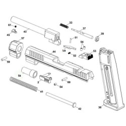 CZ Return Spring Guide for CZ 75 KADET (273199002037) ĆESKA ZBROJOVKA