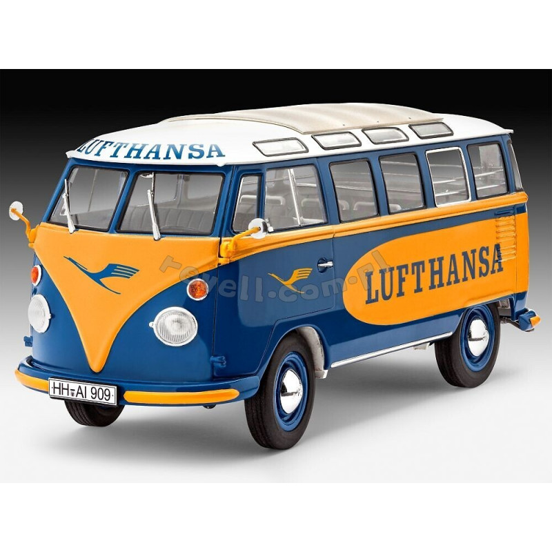 REVELL 1/24 VW T1 SAMBA BUS LUFTHANSA    (07436)