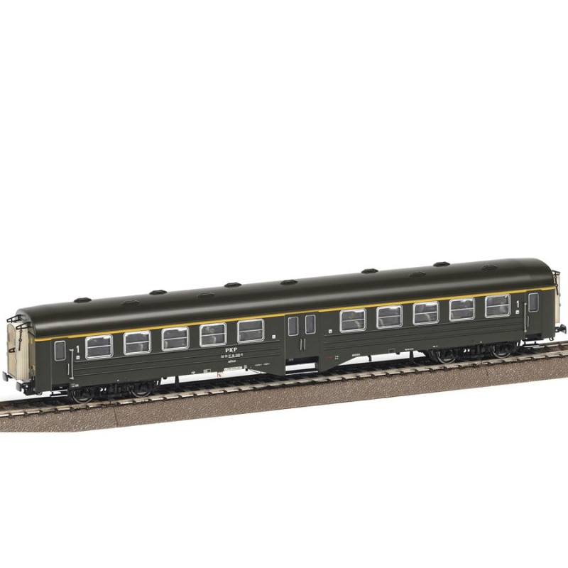 ROBO 351031 OSOBNÍ VŮZ "RYFLAK" PKP 1 třída stanice W-WA Szczęśliwice ( s osvětlením )