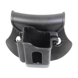 FAB DEFENSE Kabura - ładownica           pojedyncza na magazynek (ZSP08) czarna / do Glock ...., Beretta PX4, H&K P30