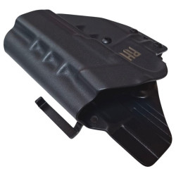 RH HOLSTERS OWB Frogy Walther PDP 5" compact / fullsize / right - 1/2 sweatguard / speedloops 40 mm / black KYDEX holster