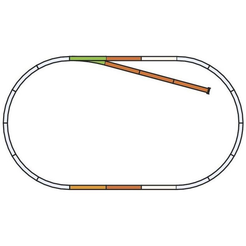 PIKO 55380 WAGON + TRACKS - expansion set