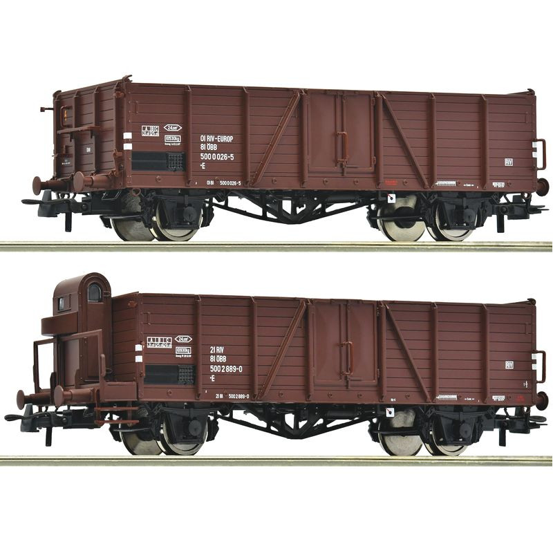ROCO 6600123 ÖBB freight wagon ep.IV set of 2 wagons