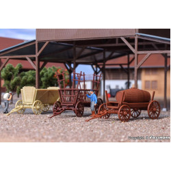 KIBRI 15703 H0 Wooden Carts...