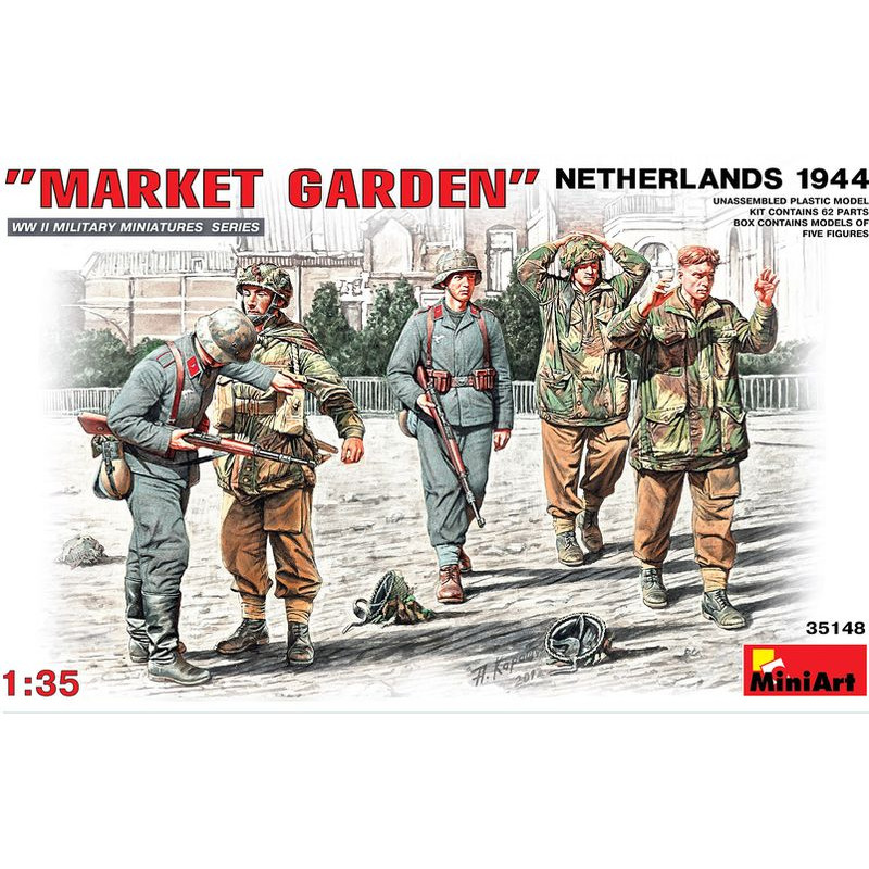 MiniArt 1/35 MARKET NETHERLANDS GARDEN   1944 WW II (35148)