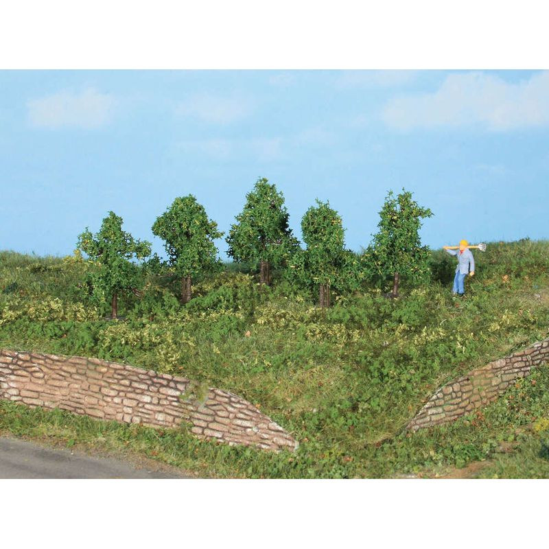 HEKI 19130 Leafy trees 4 cm ( 5 pieces )