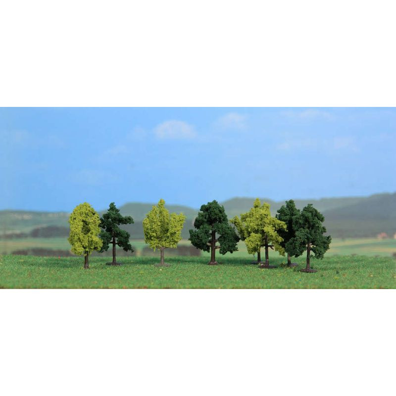 HEKI 1140 Listnaté stromy 4 cm ( 8 kusů )