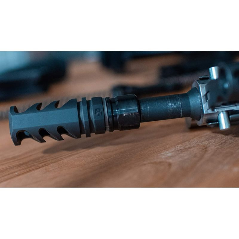 PRECISION ARMAMENT Severe-Duty 5.56mm/.223 (1/2-28) Kompenzační vypouštěcí brzda