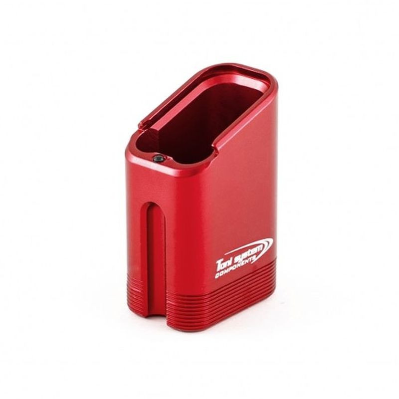 TONI SYSTEM CZ Magazine foot (+8/9 rounds) RED for CZ Shadow (PADCZSW167) with spring