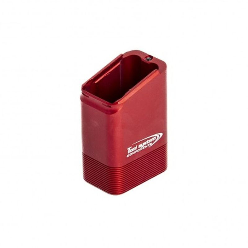 TONI SYSTEM BERETTA magazine foot (+7 rounds) RED for Beretta 92-96-98-92X (170PAD92) with spring