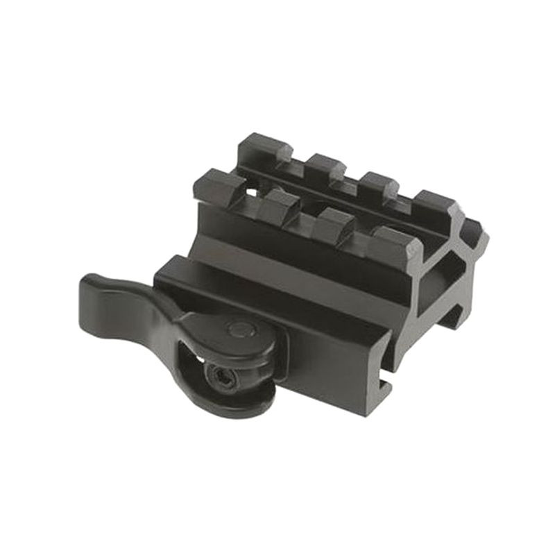 LEAPERS 45/90-degree bifurcator for Picatinny rail (MAD0340) - 3 Slots